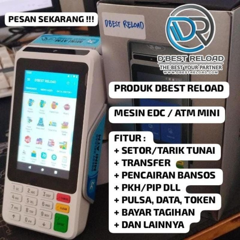 MESIN ATM MINI ATAU MESIN EDC