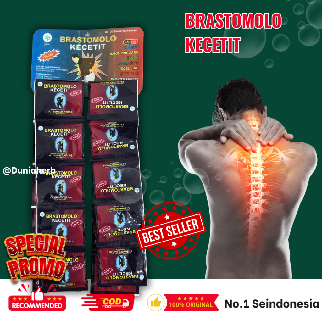 

Brastomolo Kecetit Kapsul Original 100%
