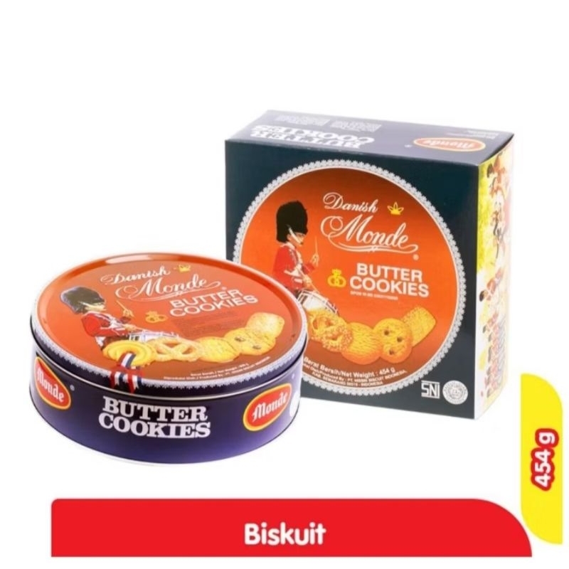 

PROMO MONDE BUTTER COOKIES BLUE KEMASAN KALENG 454 GR