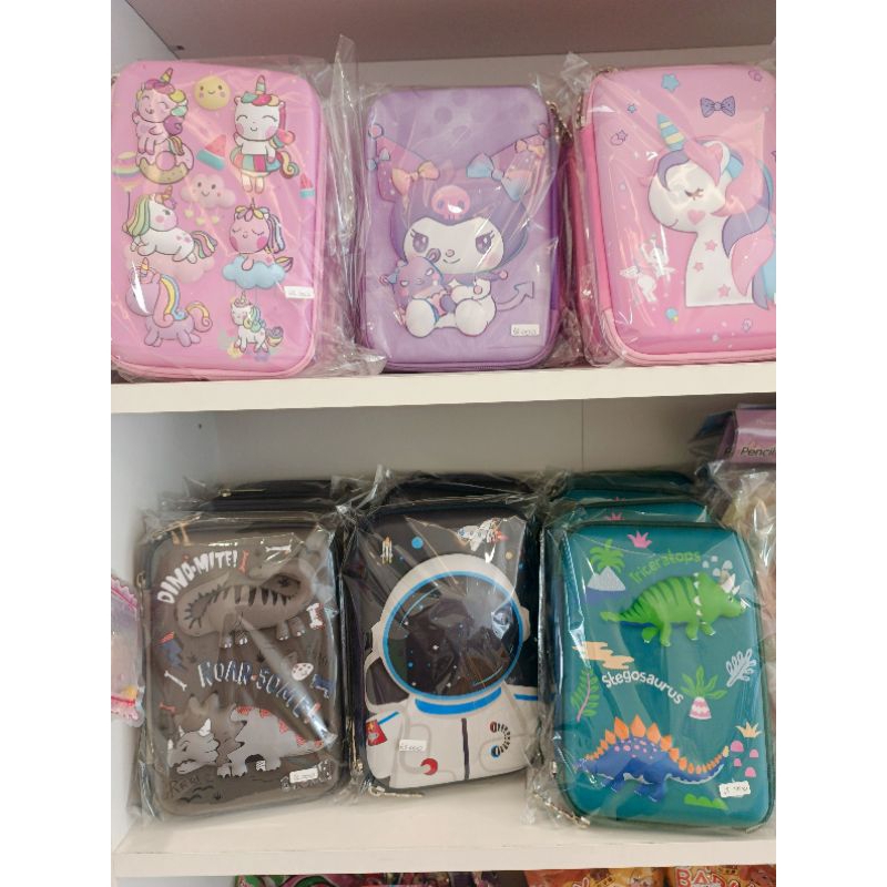 

ilykids kotak pensil tempat pensil 3d hardcase pencil case bagus murah