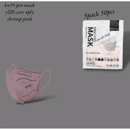 MASKER KN95 PRO Y&B CARE 1PACK 10PCS