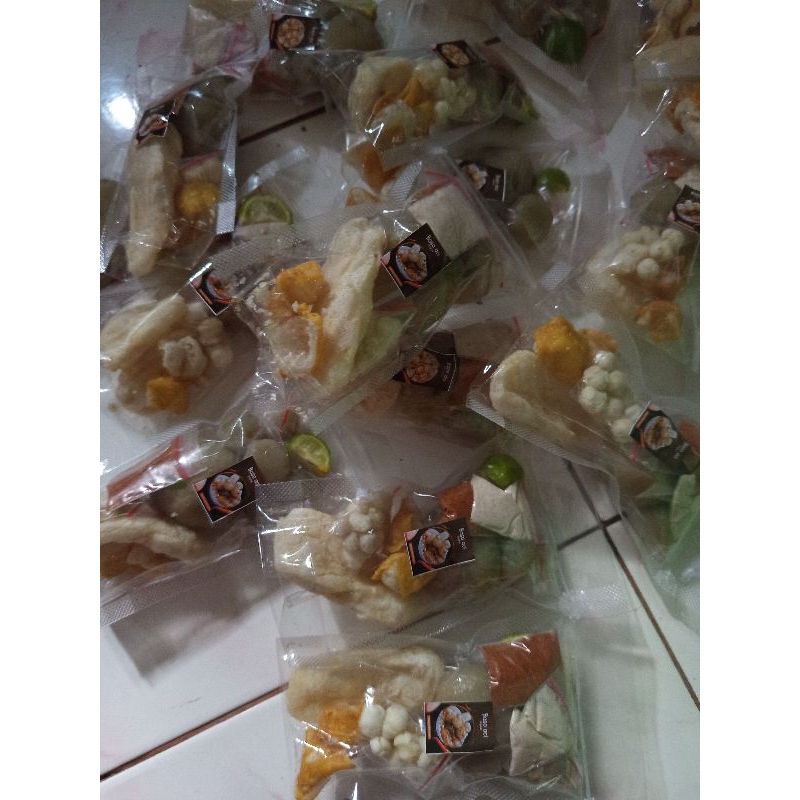

Paket Hemat baso aci /boci instan termurah 10pcs
