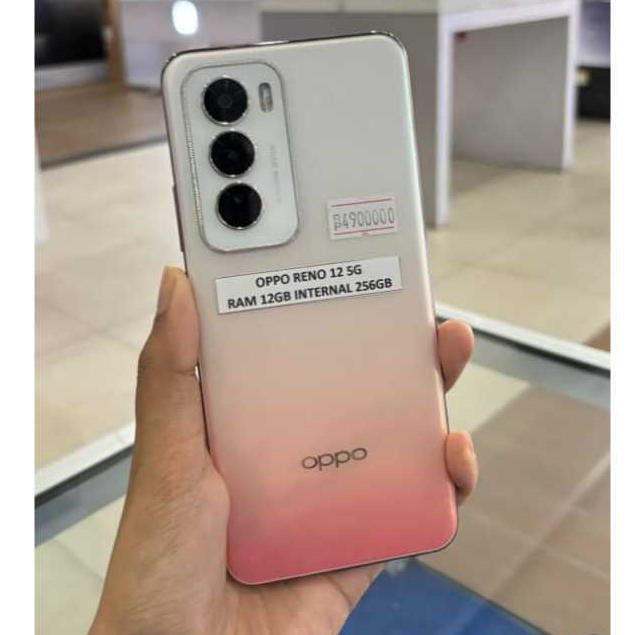 (HANDPHONE SECOND) OPPO RENO 12 5G (12/256) - TDK GARANSI
