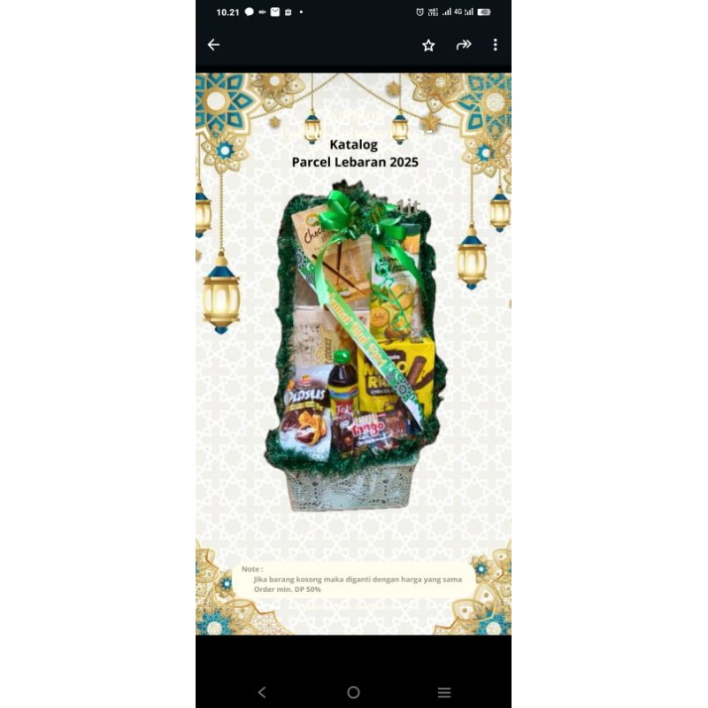 

Paket Hampers Lebaran Termurah