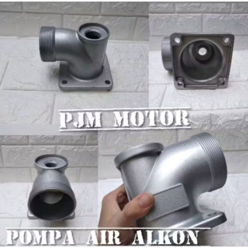 3inch Pipa Buang Flange Outlet Mesin Pompa Air Alkon Keongan Leher Angsa Wp30 WP80 3inci