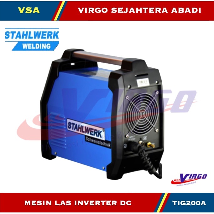 STAHLWERK MESIN LAS INVERTER DC TIG200A