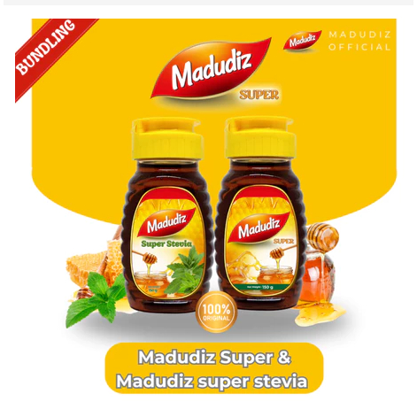 

Madudiz Madu RJ BPOM | Madu Ektrak Daun Stevia 150gr