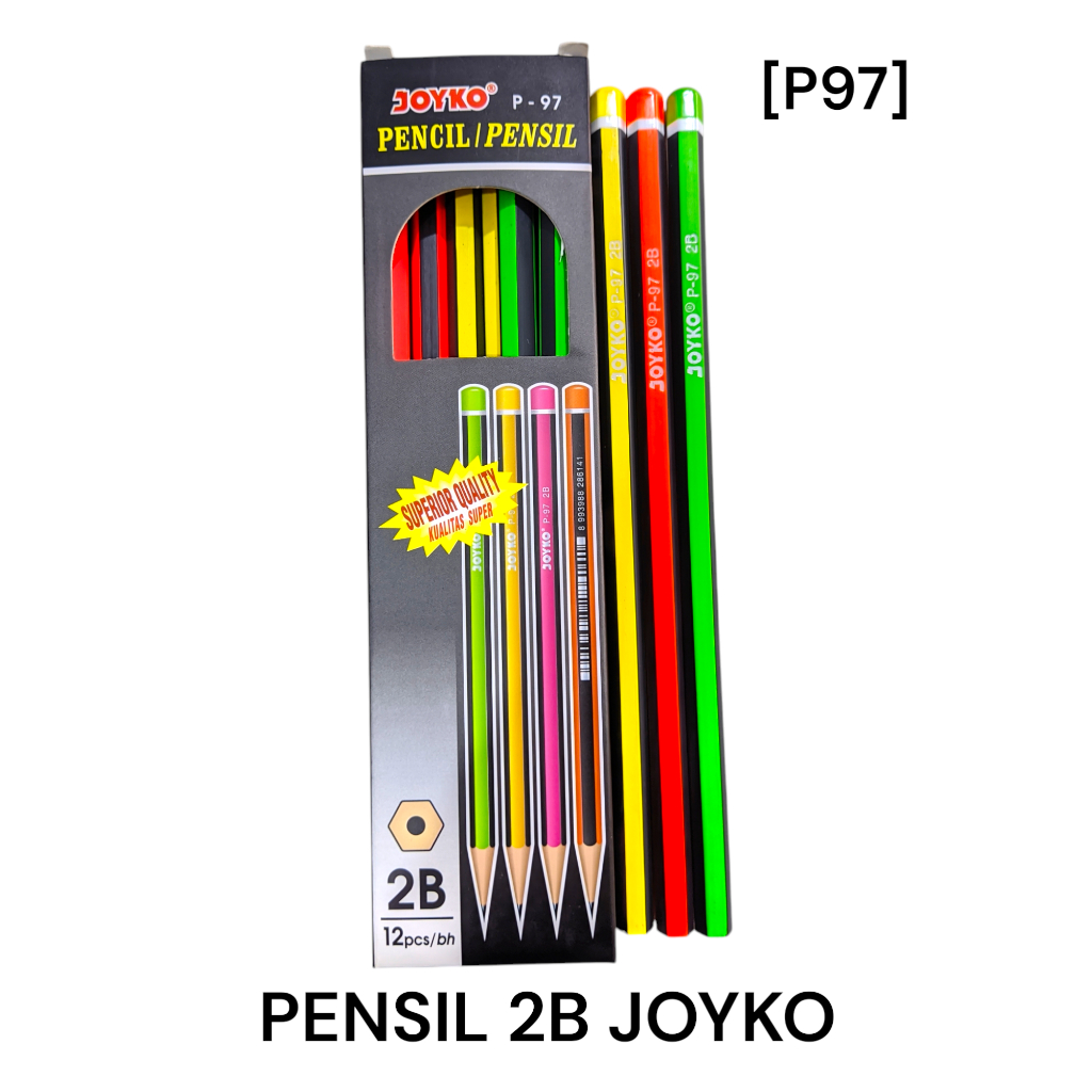

PENSIL 2B JOYKO P-97 (LUSINAN)
