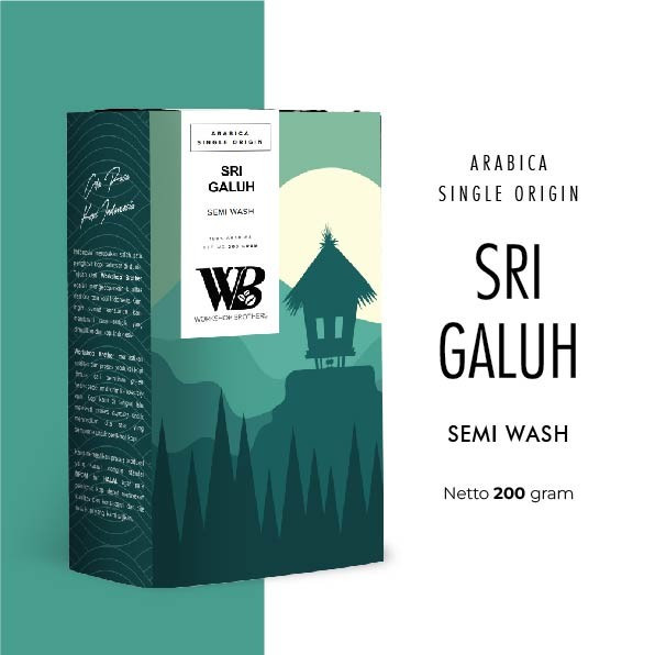 

Kopi Arabica Sri Galuh Semi Wash Workshop Brother 200 gram