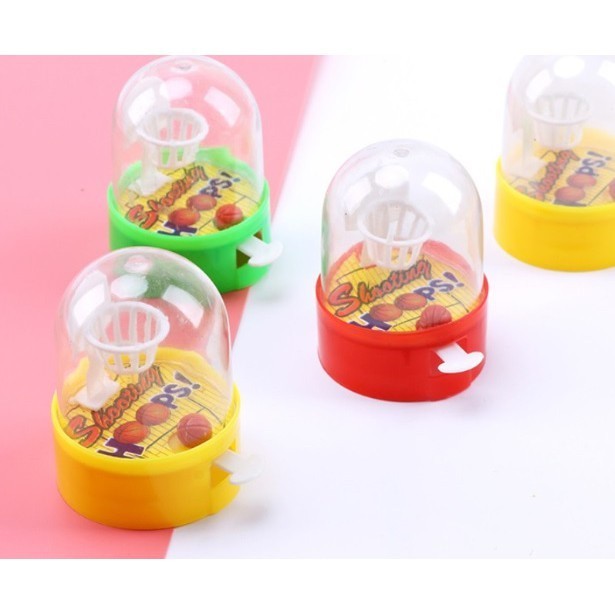 Mainan bola basket mini pencet jari / Mainan lucu mini basketball
