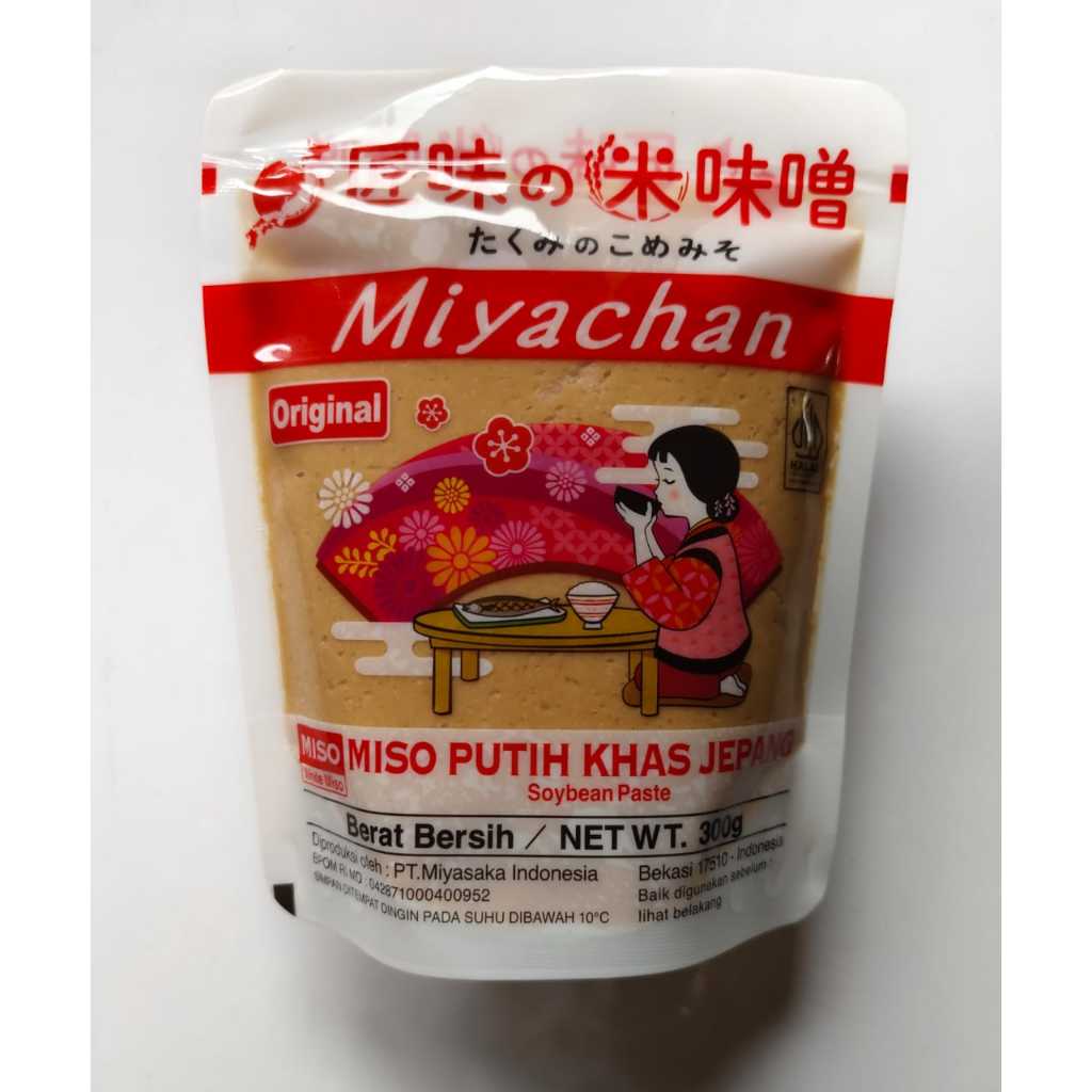 

SHINSHUICHI MIYACHAN SHIRO MISO SOUP PASTE 300GR / MIKOCHAN TAUCO PUTIH JEPANG 300 gram