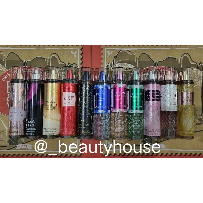 ORIGINAL NEW Bath And Body Works Body Mist THOUSAND WISHES / YOU'RE THE ONE / GINGHAM GORGEOUS FRESH
