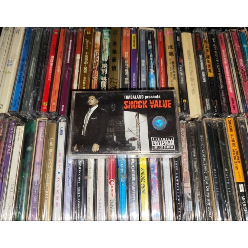 Kaset Pita Hip Hop Timbaland Present : Shock Value feat Nelly Furtado & Justin Timberlake, Keri Hils