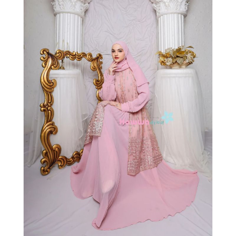 JASMIN DRESS CARDI BY HAWWA AIWA