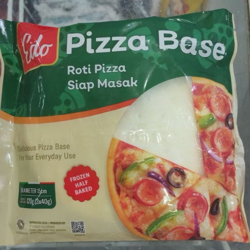 

Edo Pizza Base Siap Olah dan Masak Fresh Frozen