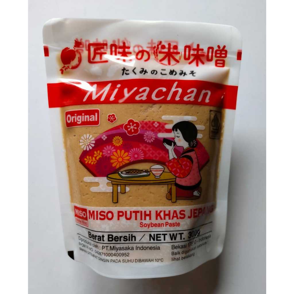 

SHINSHUICHI MIYACHAN SHIRO MISO SOUP PASTE 300GR / MIKOCHAN TAUCO PUTIH JEPANG 300 gram