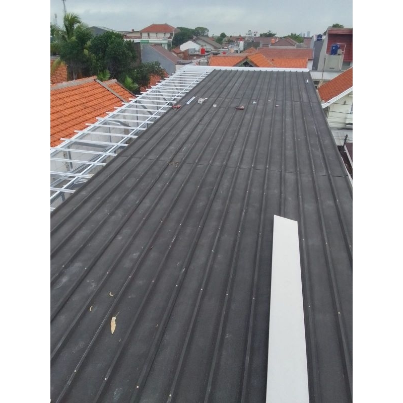 pasang baja ringan dan atap spandek pasir