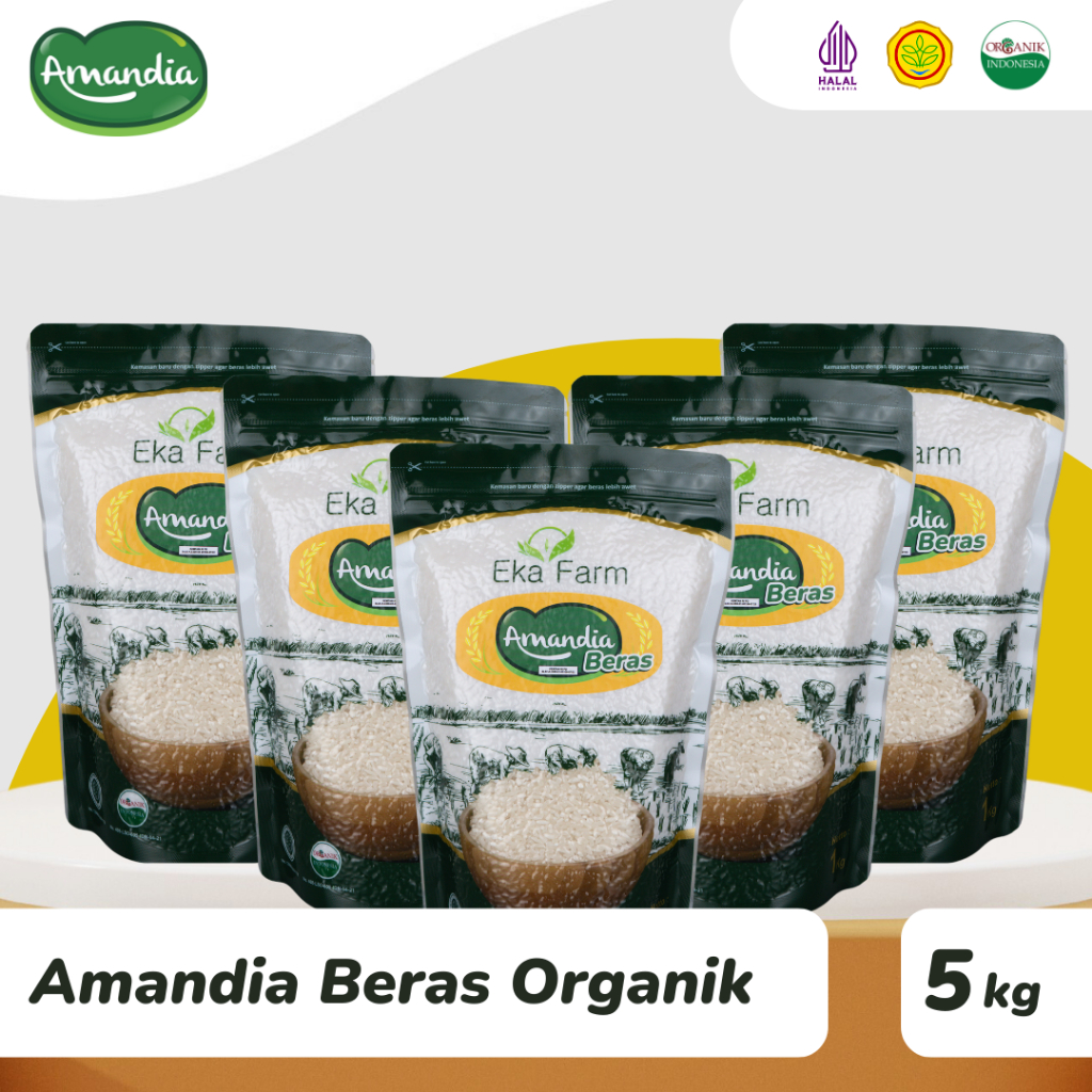 

Amandia Paket Bundling Beras Organik 5kg