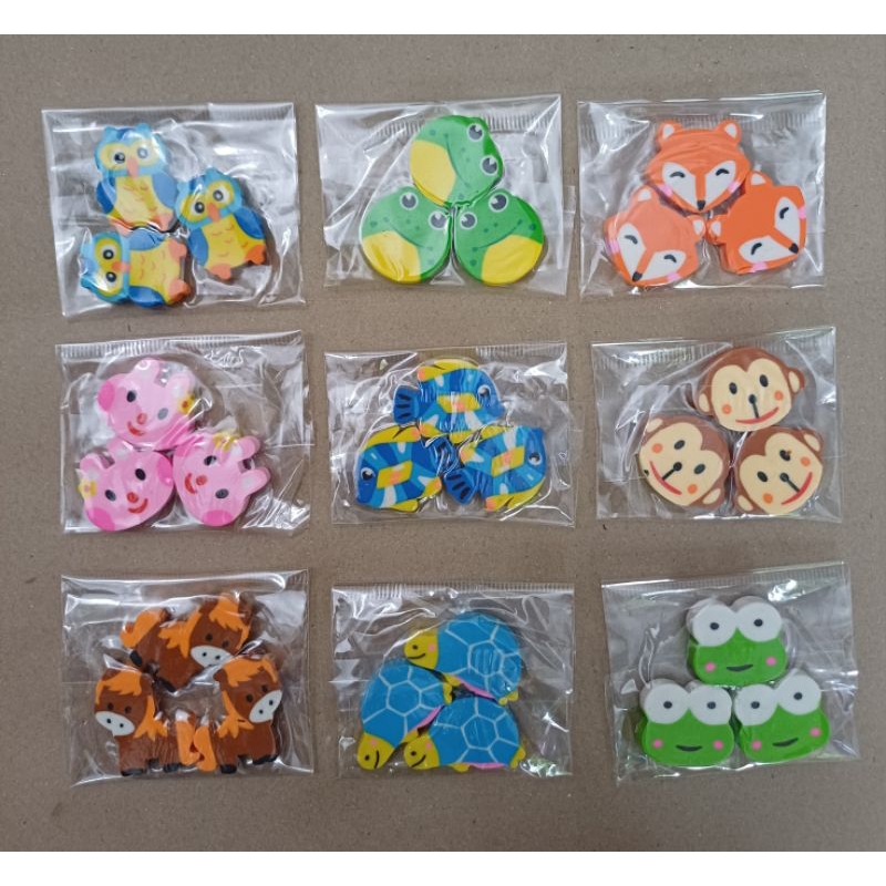 

Penghapus karakter lucu 1pcs