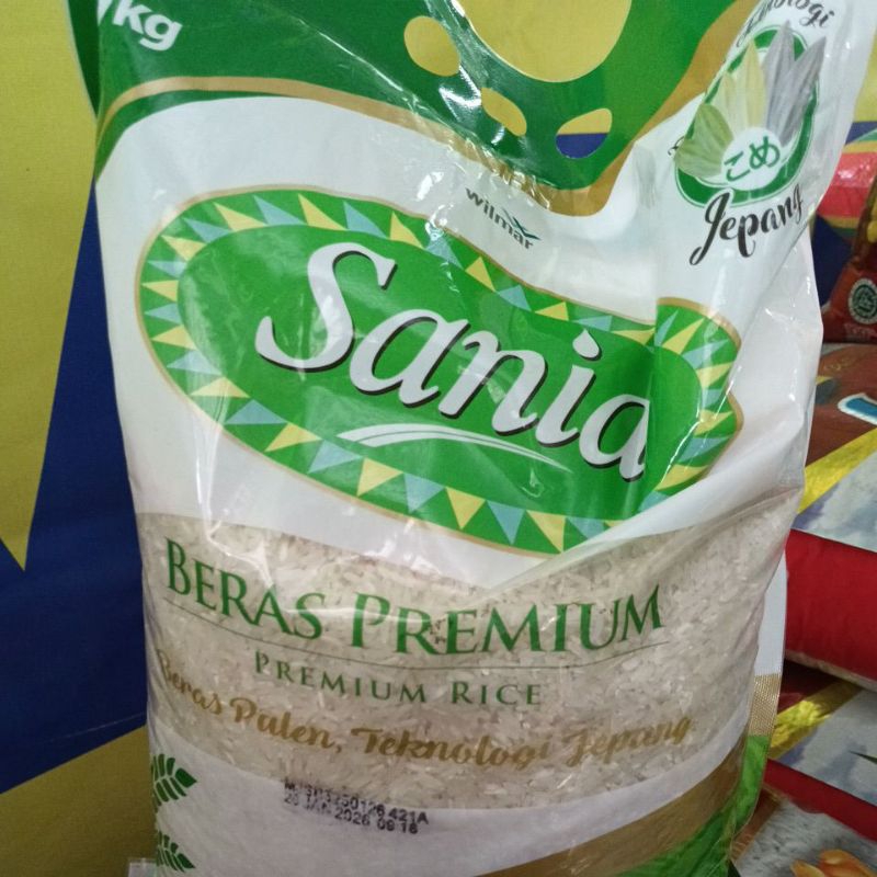 

Sania beras premium 5kg