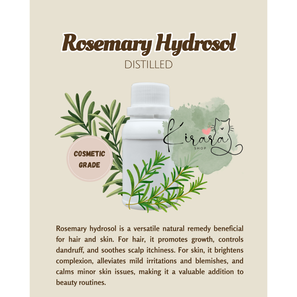 1Liter Rosemary Hydrosol