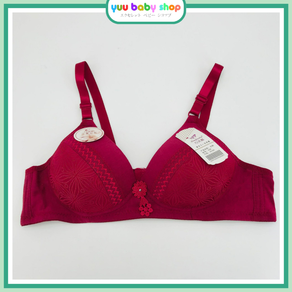 YBS.ID BH perempuan big size tanpa kawat bra sexy wanita jumbo pakaian dalam ukuran besar bahan busa