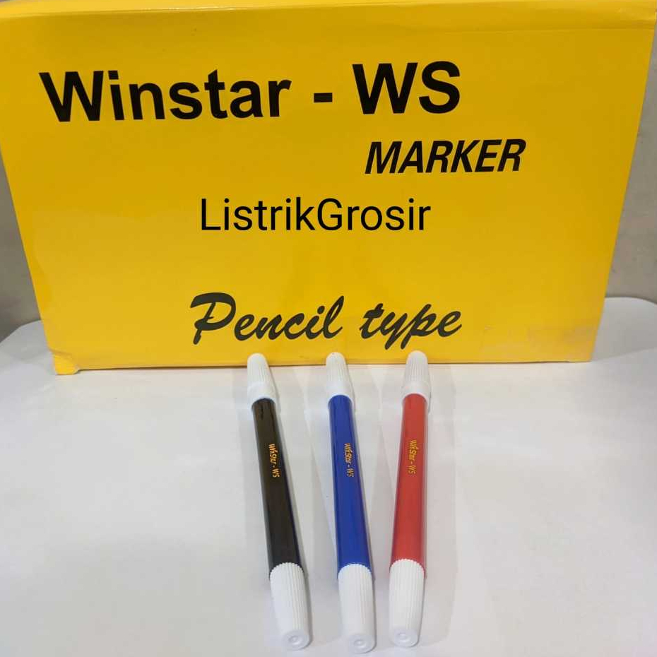 

Spidol Warna Hitam Merah Biru PAKET 10 PC / 25 PC / 50pcs PERMANENT Tahan Lama (TERMURAH)