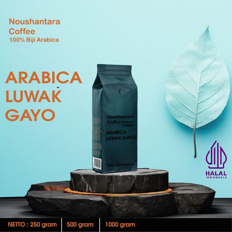 

Biji Kopi Arabica Luwak Gayo Medium Roast Bean Bubuk Coffee Kopi By Noushantara Coffee