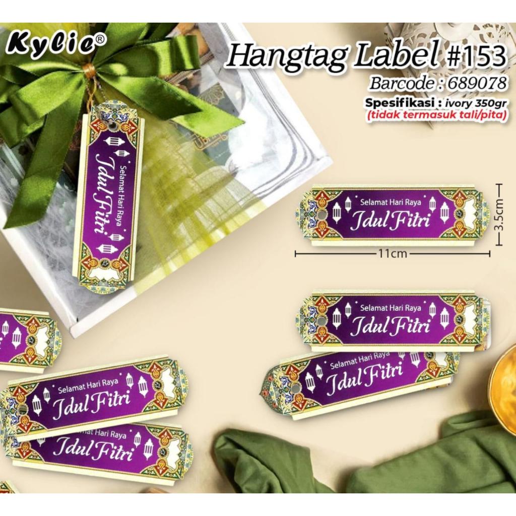 

HANGTAG IDUL FITRI #153 ( 25PCS + RANTAI ), BISA UNTUK PACKAGING HAMPERS DLL