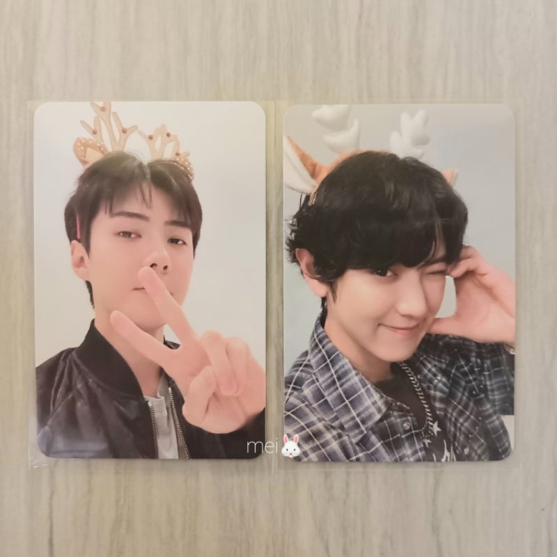 PC CHANYEOL SEHUN EXO PINK CHRISTMAS 2023 | Photocard