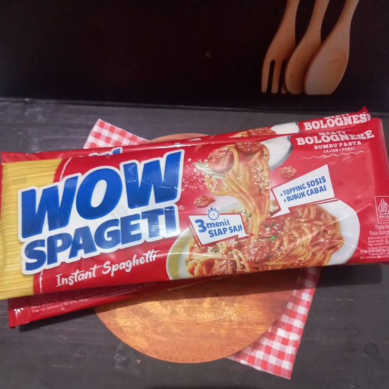 

Wow Spageti Instan Bologness 84gram