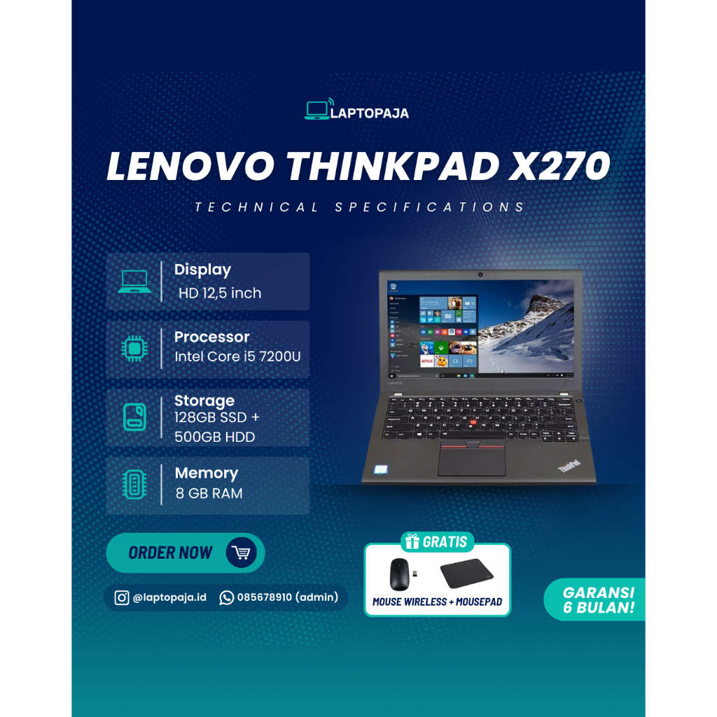 LENOVO THINKPAD X270