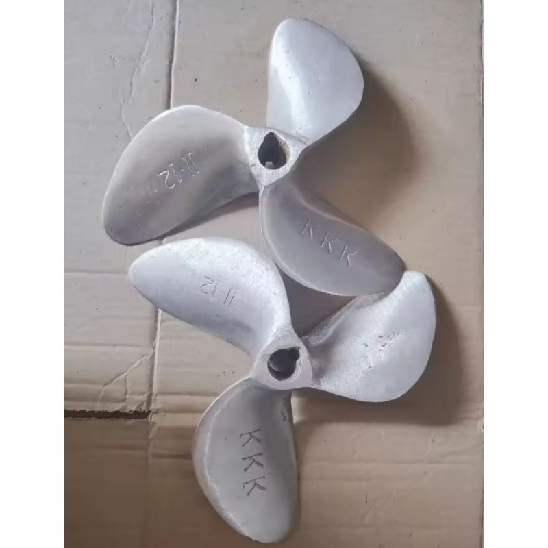 baling baling aluminium 11/12 as 3/4 untuk perahu nelayan