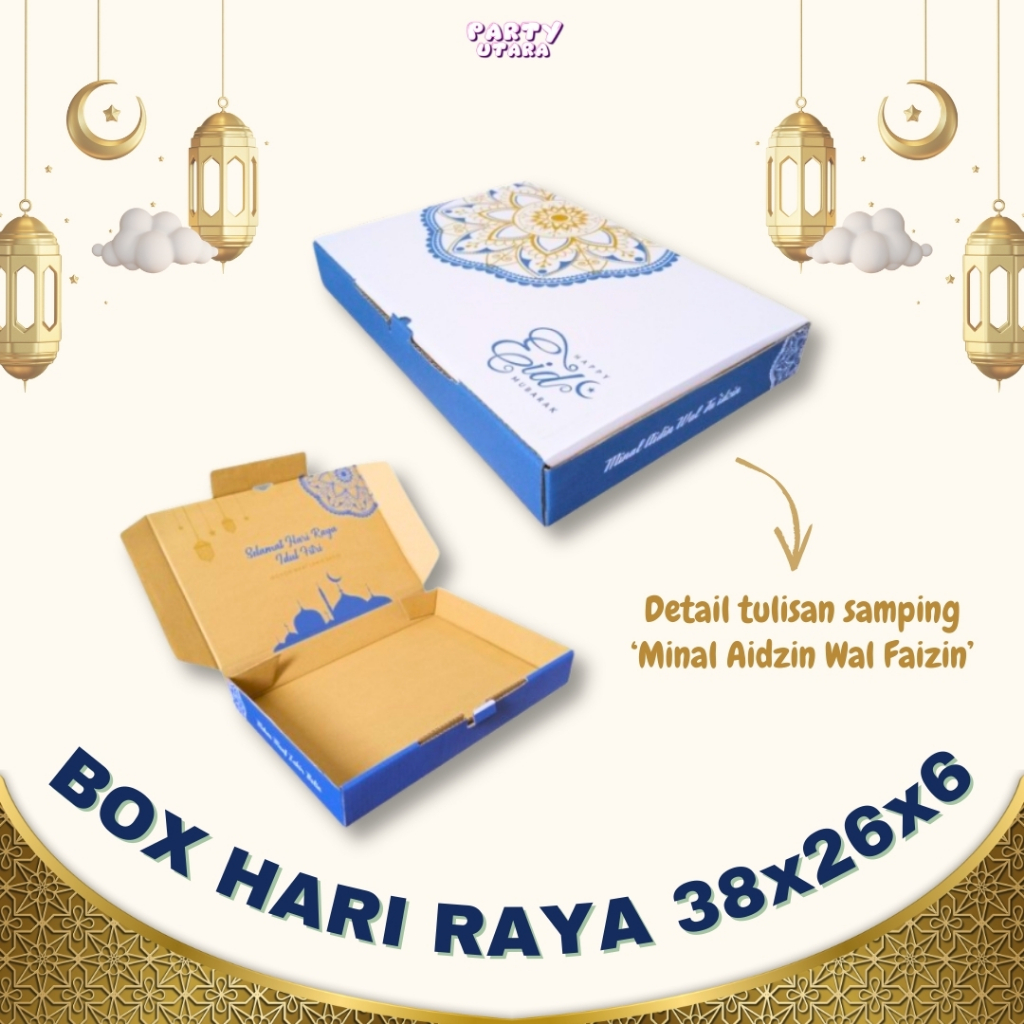 

BOX HARI RAYA UKURAN 38x26x6/KOTAK HAMPERS HARI RAYA/BOX HAMPERS