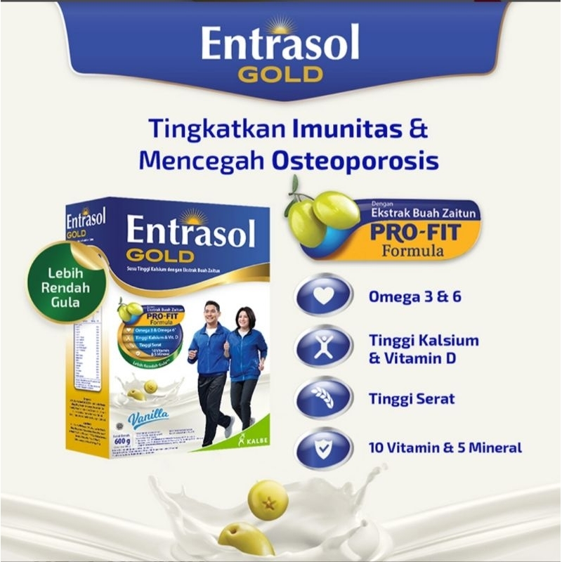 

SUSU ENTRASOL GOLD 580GR / SUSU TINGGI KALSIUM 50 TAHUN KE ATAS