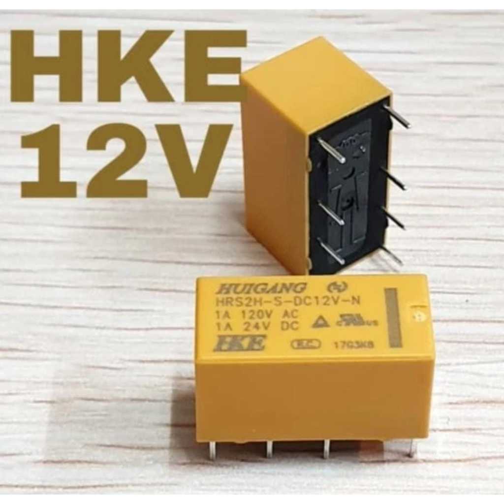 RD0667 relay hke kecil 8p 8pin 8kaki 8 p pin kaki 12v 12volt 12 v volt by PCM LTC GLODOK