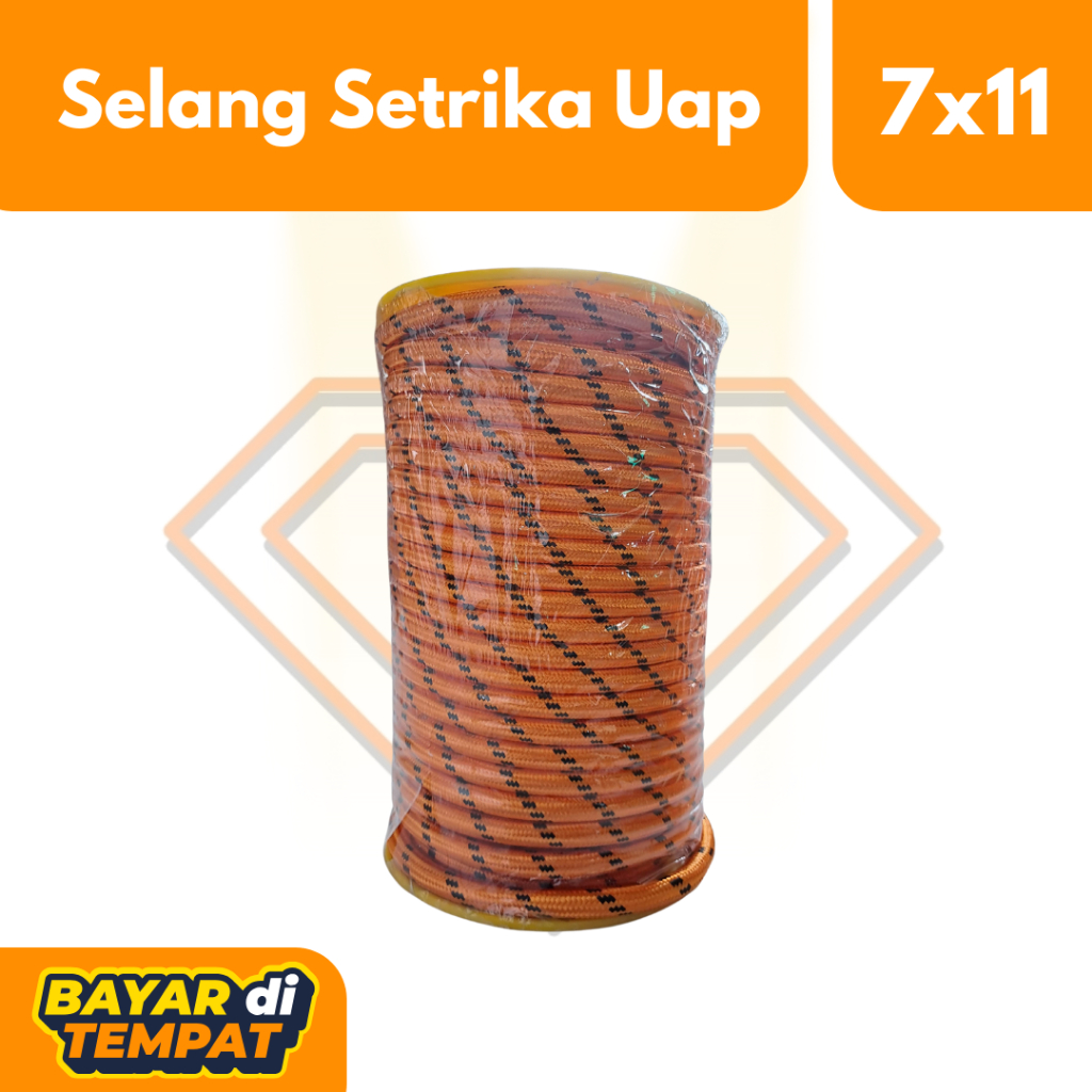 Selang Setrika Uap Laundry / Selang Gosokan Boiler Grade A 1 Meter