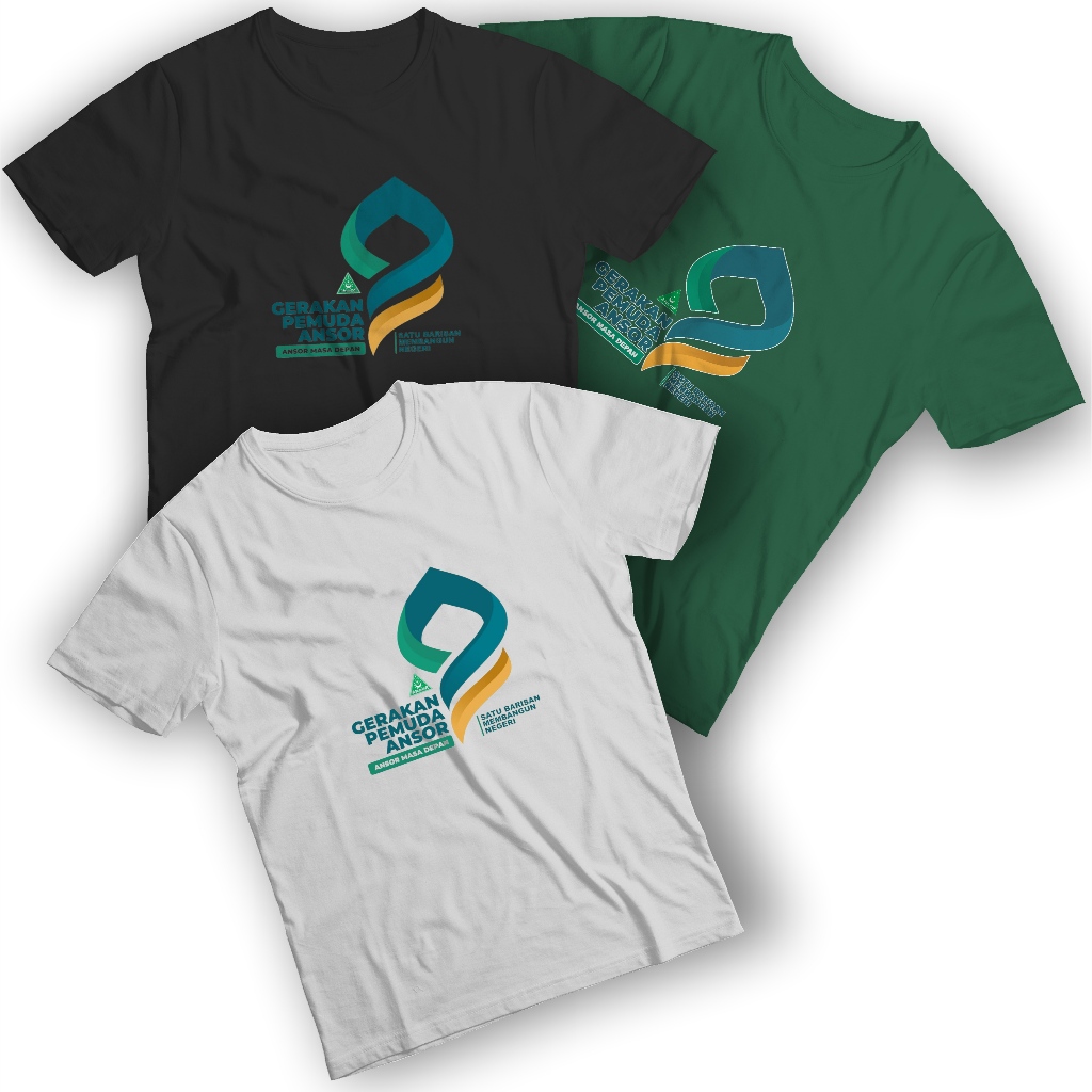 Kaos Harlah ANSOR 91 Tahun 2025 lengan pendek | Harlah Ansor 2025