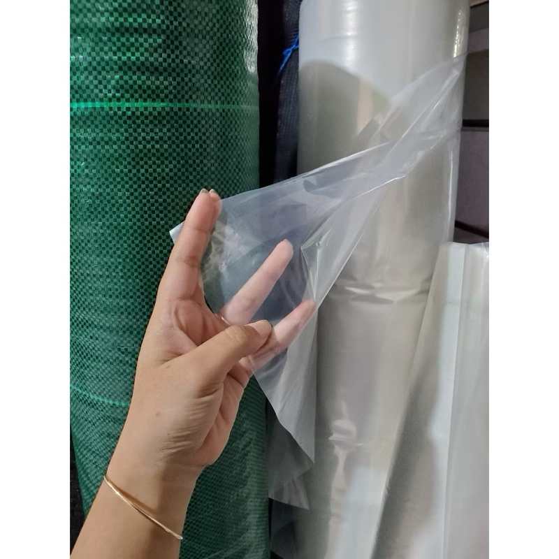 Plastik Cor PE Tebal 0,4 Micron Lebar 2 meter dan 1,6 m / Plastik Sungkup - Plastik PE / Plastik Ben