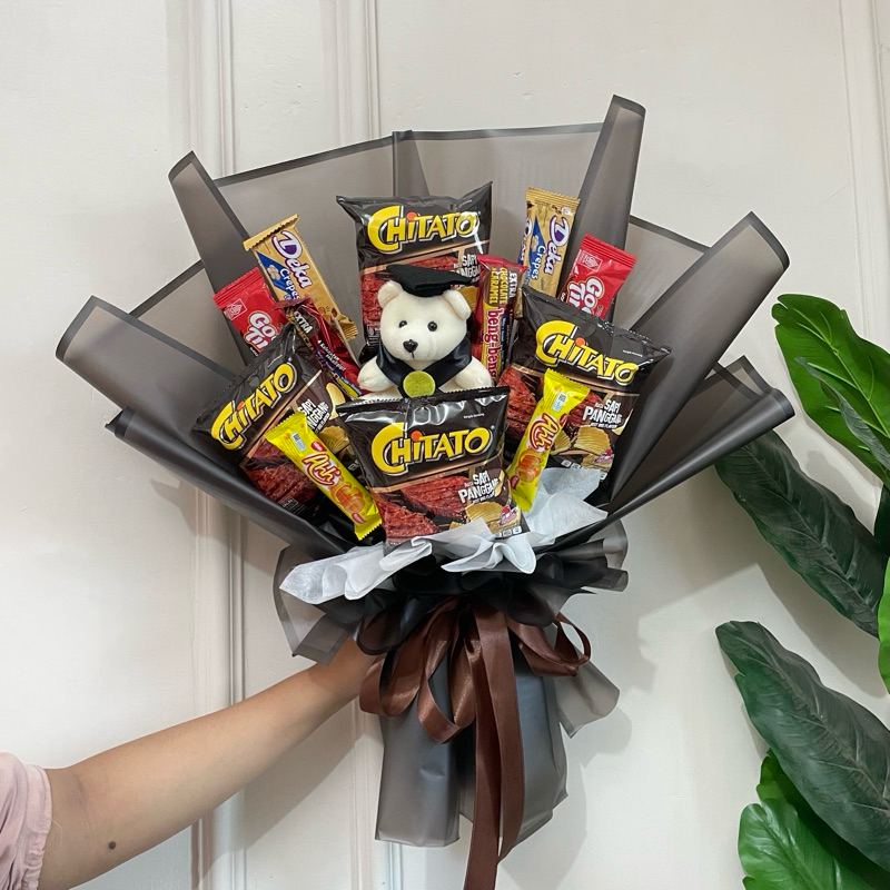 

[SJ04] Buket Snack / Hadiah wisuda graduation perpisahan kado ulang tahmin sidang