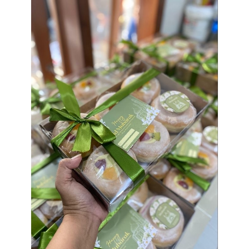 

(PO sehari) Hampers donat fla buah isi 6