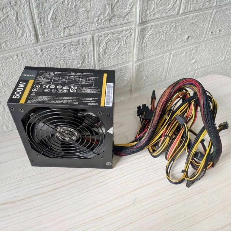 PSU Real Antec VP500P V2 500W BEKAS FAN BERISIK