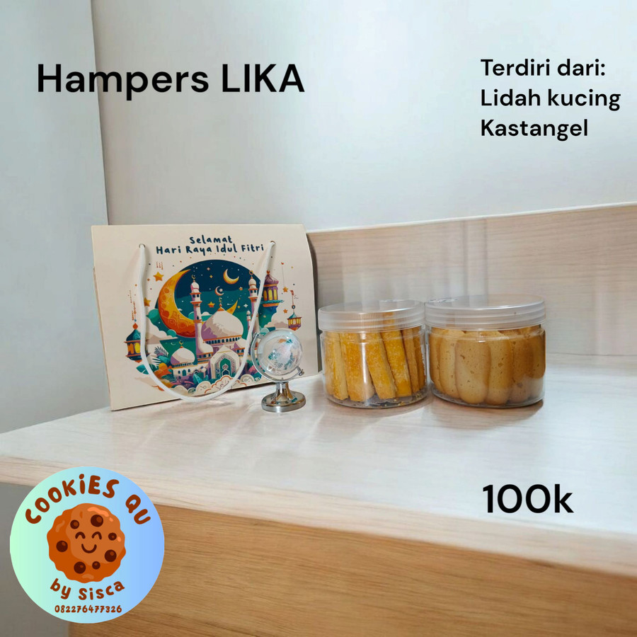 

hampers kue kering, parsel kue kering, kastangel, lidah kucing