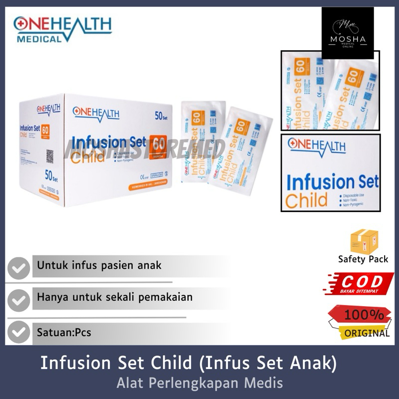 ONEHEALTH-Infus Set Anak/Infusion Set Child