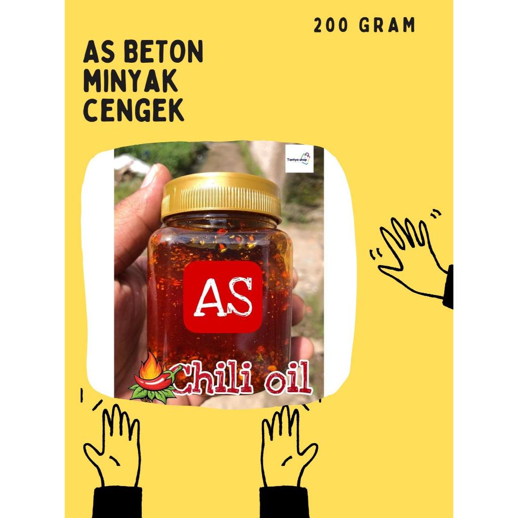 

Minyak Cengek AS - Cikruh - Pedas bahan Chili oil