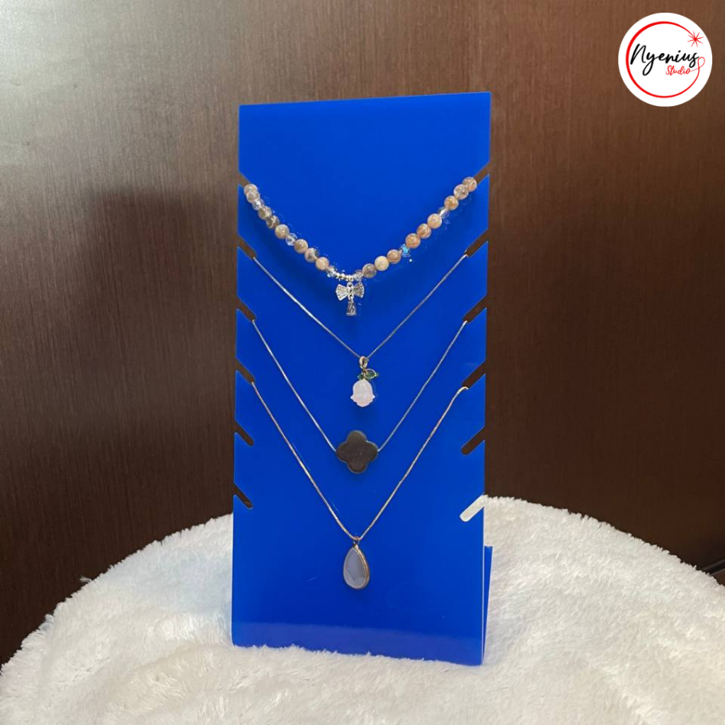 Akrilik Display Kalung | Stand Holder Kalung Akrilik (1 pcs)