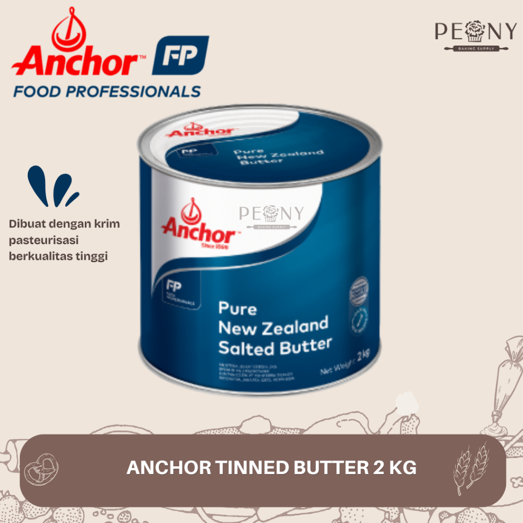 

ANCHOR TINNED BUTTER 2 KG