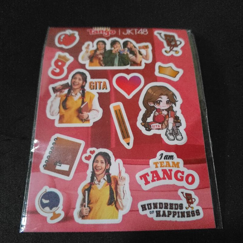 

stiker Tango x JKT48 official| stiker JKT48 Tango