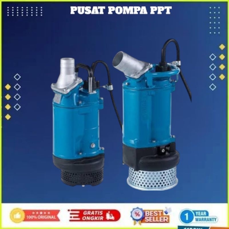 Pompa Celup Lumpur Tsurumi KTZ-45.5 380volt Pompa Celup Air Kotor KTZ-45.5