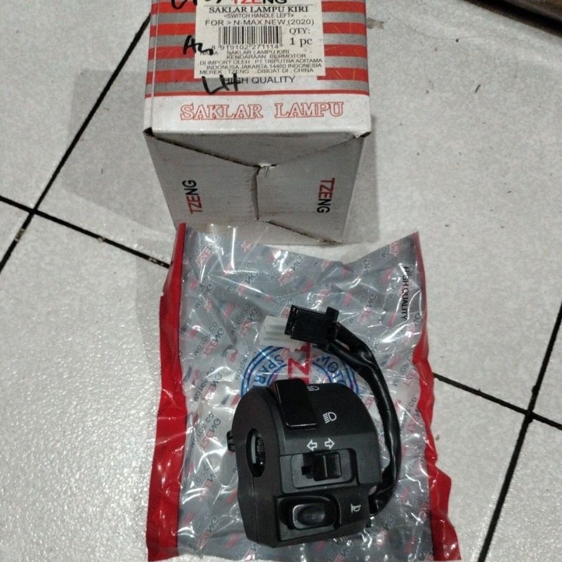 saklar holder saklar lampu kiri nmax new 2020 tzeng